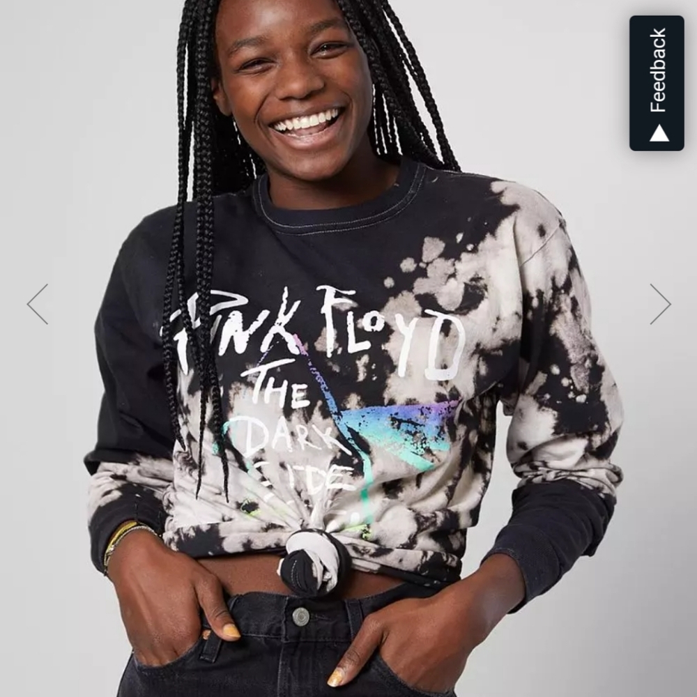 Pink Floyd boyfriend long sleeve t shirt